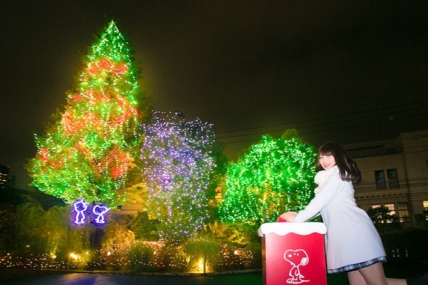 クリスマス限定！“スヌーピー・イルミネーション”が開始【PR