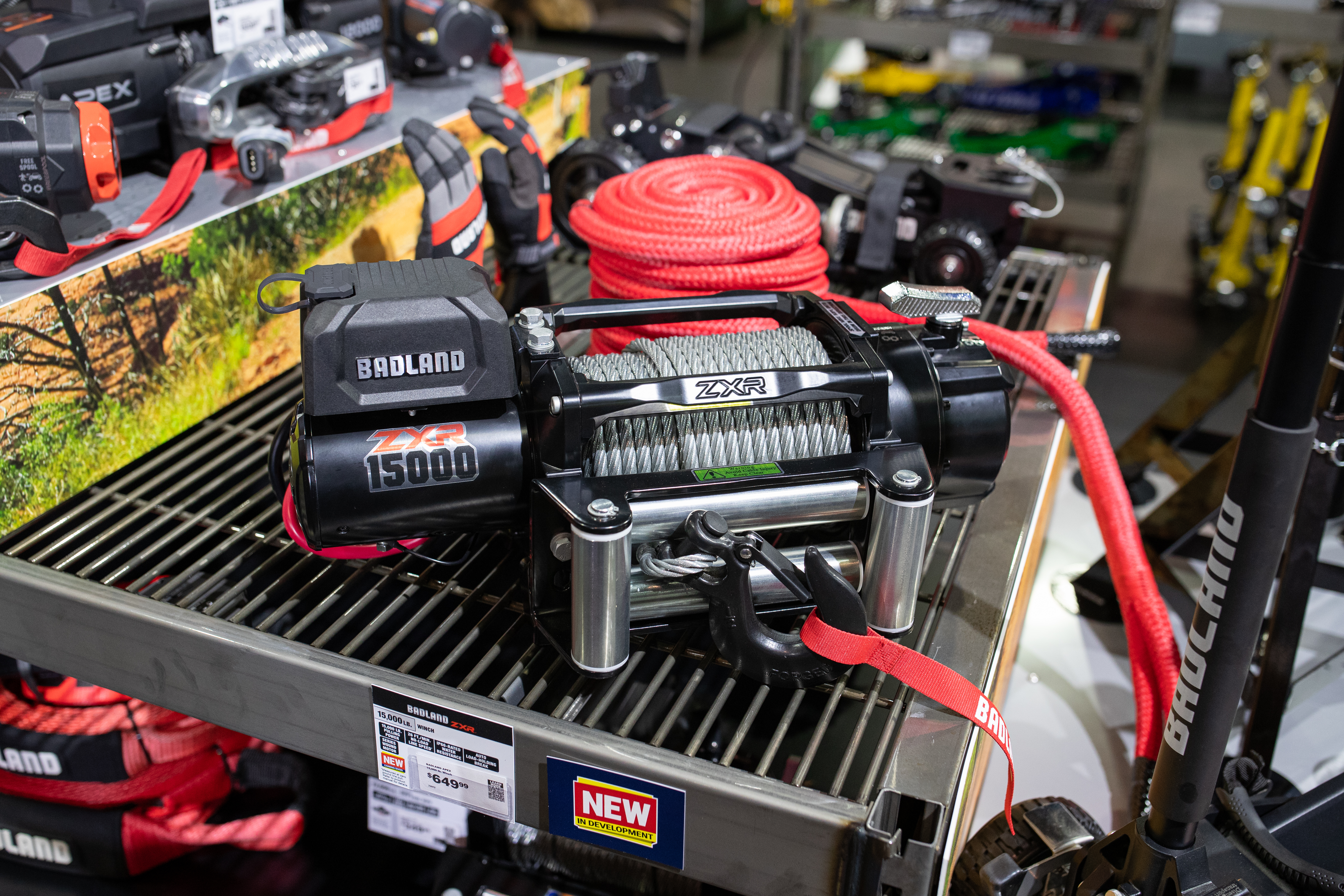 Harbor Freight Previews Heavy Duty BADLAND™ 15,000 LB. Winch at