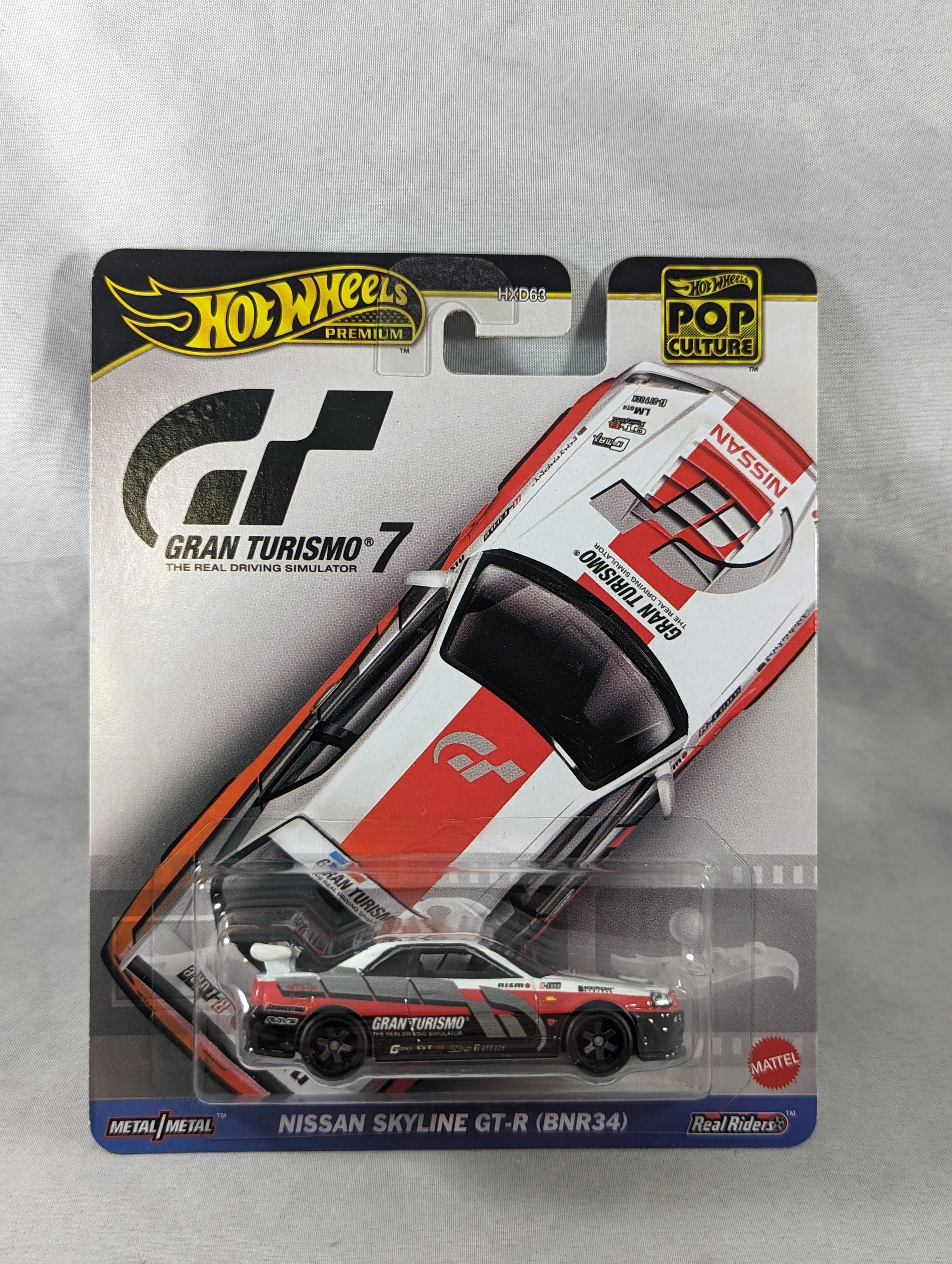 2024 Hot Wheels Nissan Skyline GT-R (BNR34) Gran Turismo 7 Pop