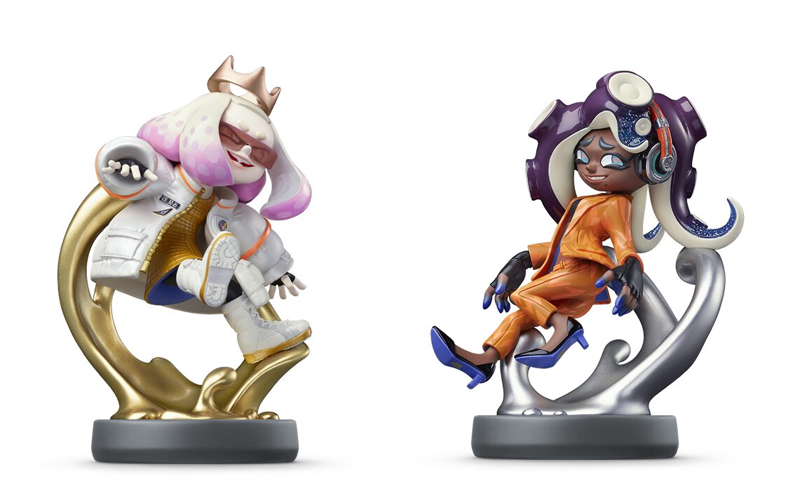 スプラ3仕様の『amiibo シオカラーズセット』と『amiibo テンタクルズ