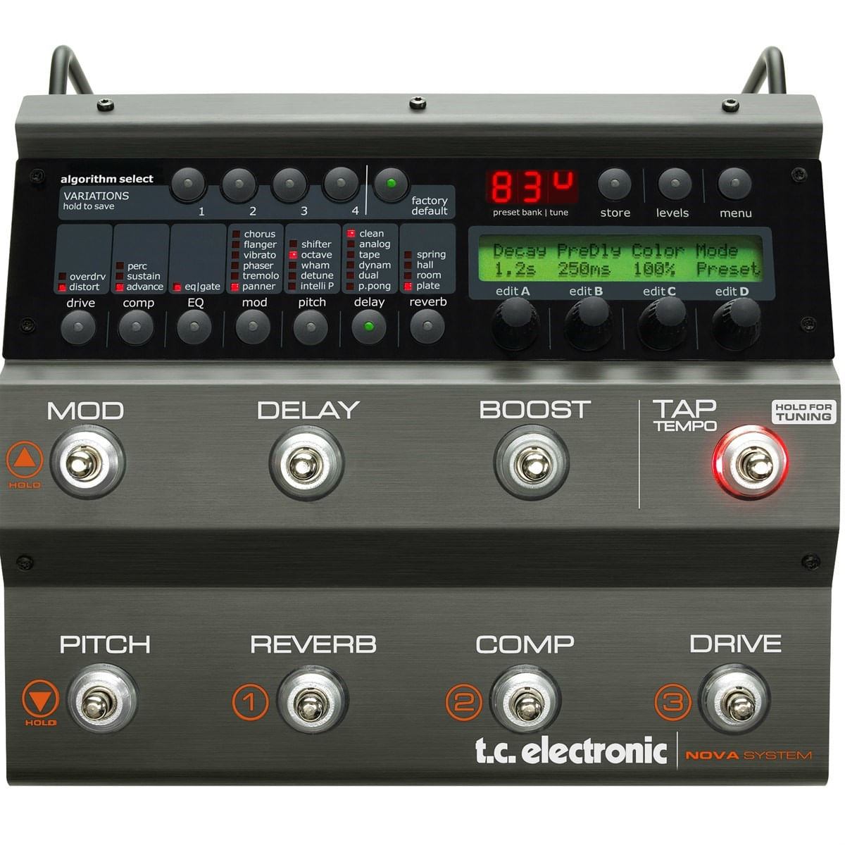Pedal Multi-Efeitos Nova System - Tc Electronic | Guitarra | Ninja