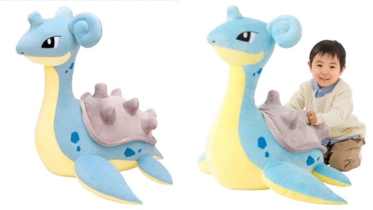 大人でも背中に乗りたい！『ポケモン』よりラプラスが超ビッグサイズの