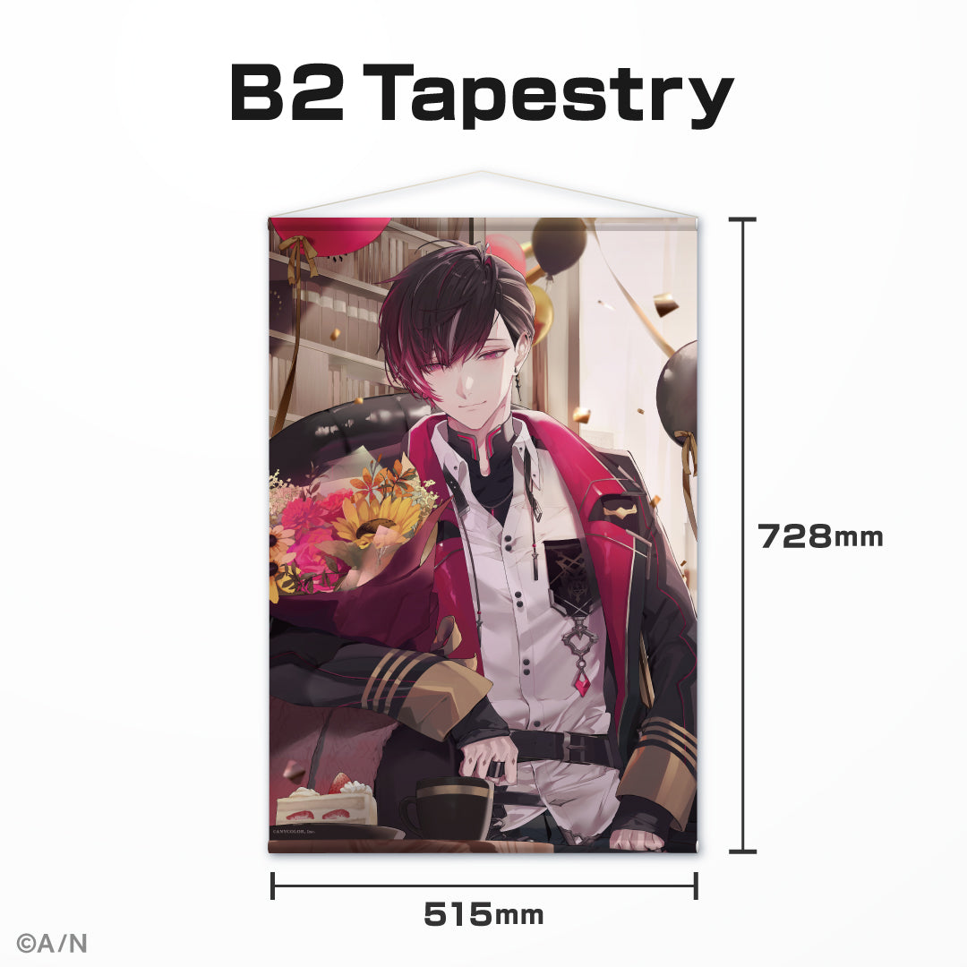 Ver Vermillion Birthday Goods & Voice 2023 – NIJISANJI EN Official