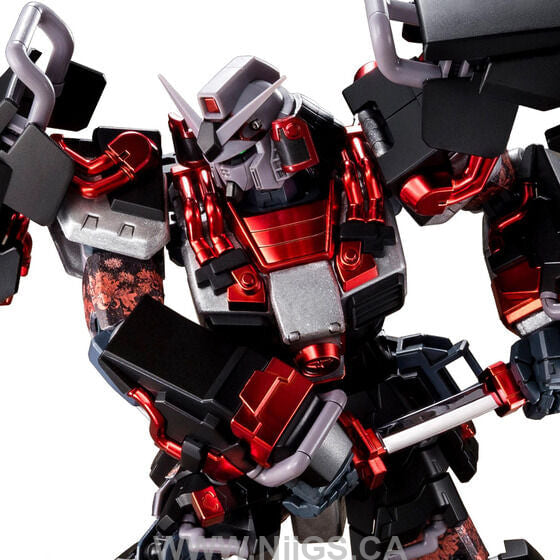 LIMITED Premium Bandai MG SHIN MUSHA GUNDAM SENGOKU NO JIN BLACK
