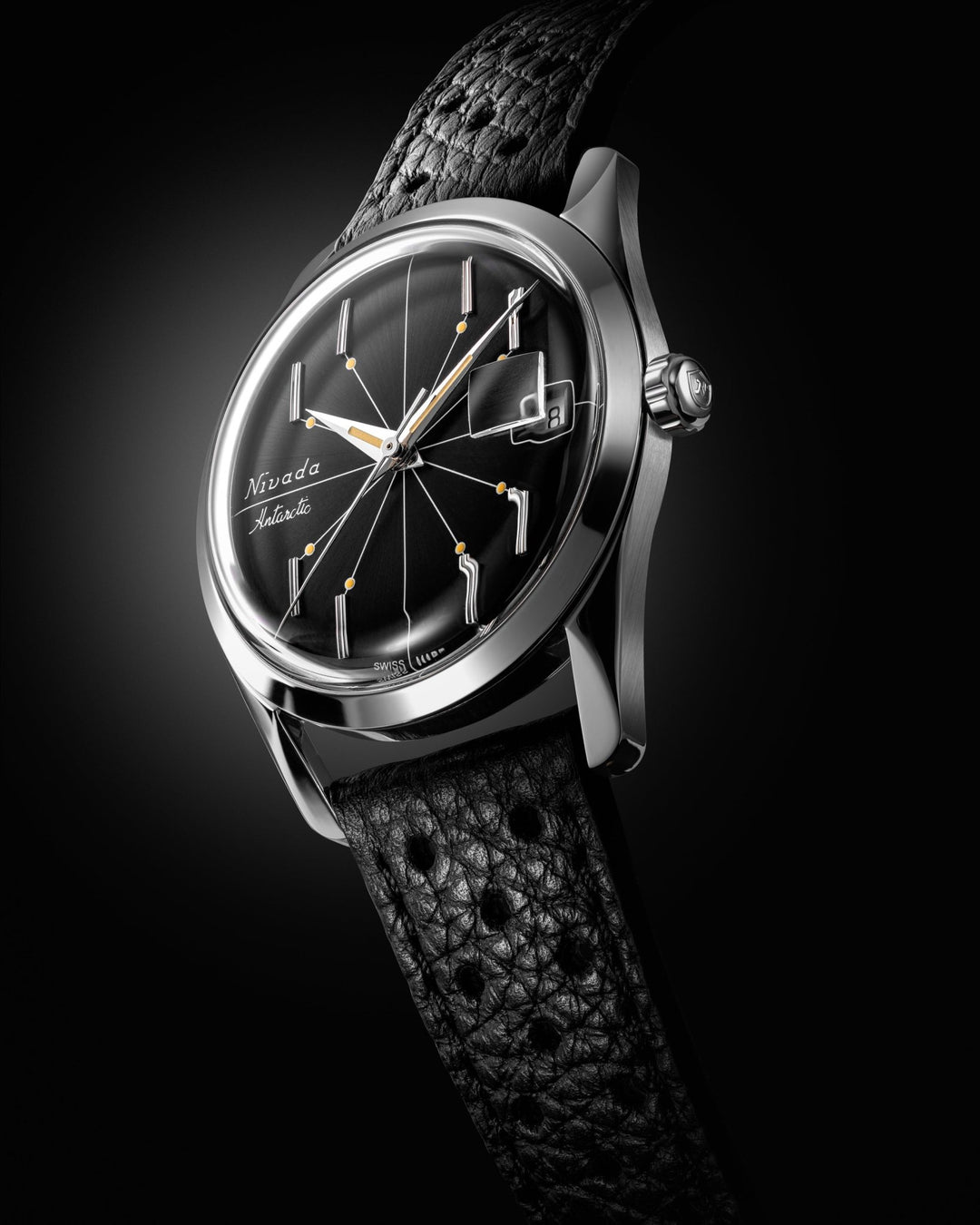 ANTARCTIC SPIDER BLACK - 35mm – Nivada Grenchen