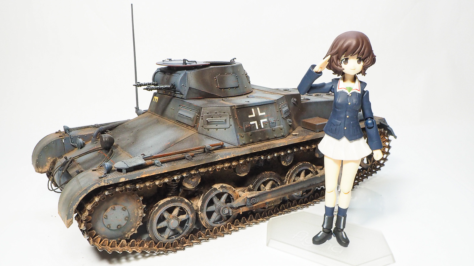 1/16スケール 戦車模型の相棒はすぐそこにいた！？ スケール表記で揃え