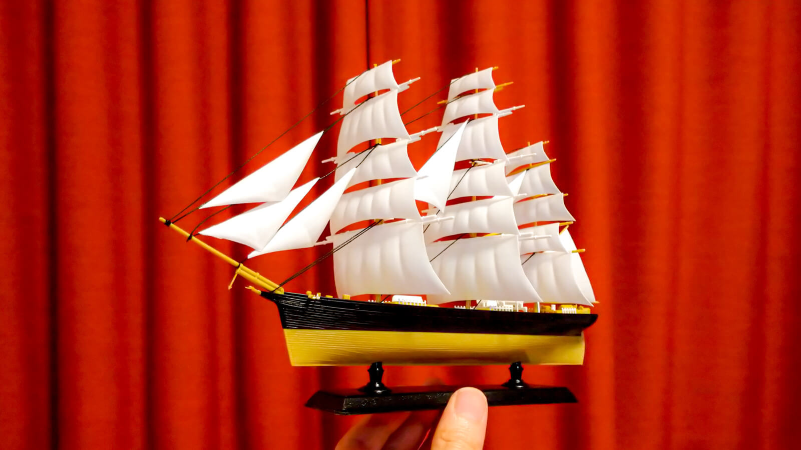 BUILD SEA ROMANCE AT HOME／カティサークのプラモが繋ぐ物語