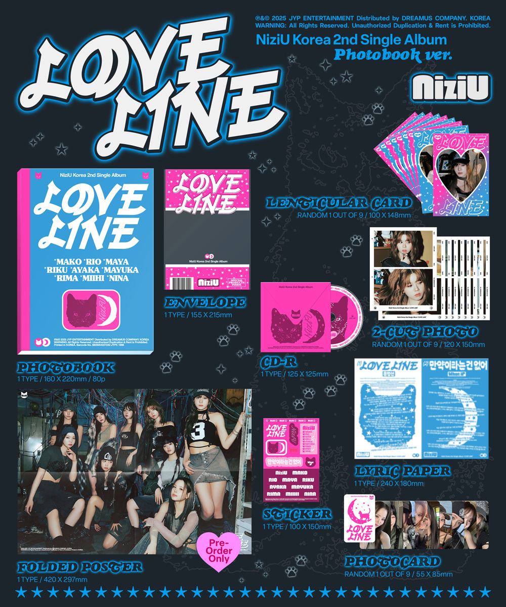 NiziU Korea 2nd Single Album『LOVE LINE』SPECIAL SITE
