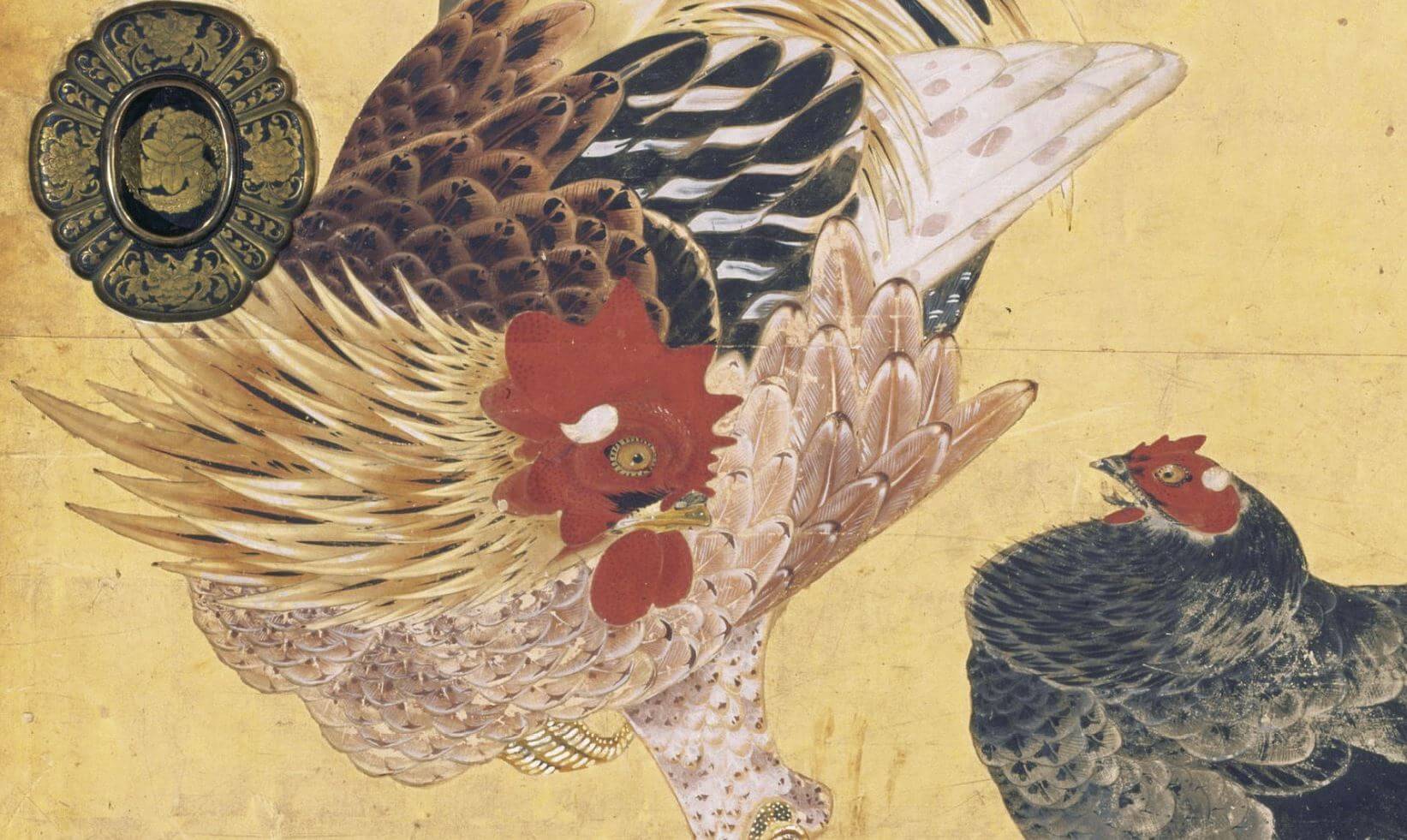 伊藤若冲・晩年の傑作「仙人掌群鶏図」の特別公開レポ - 野村美術