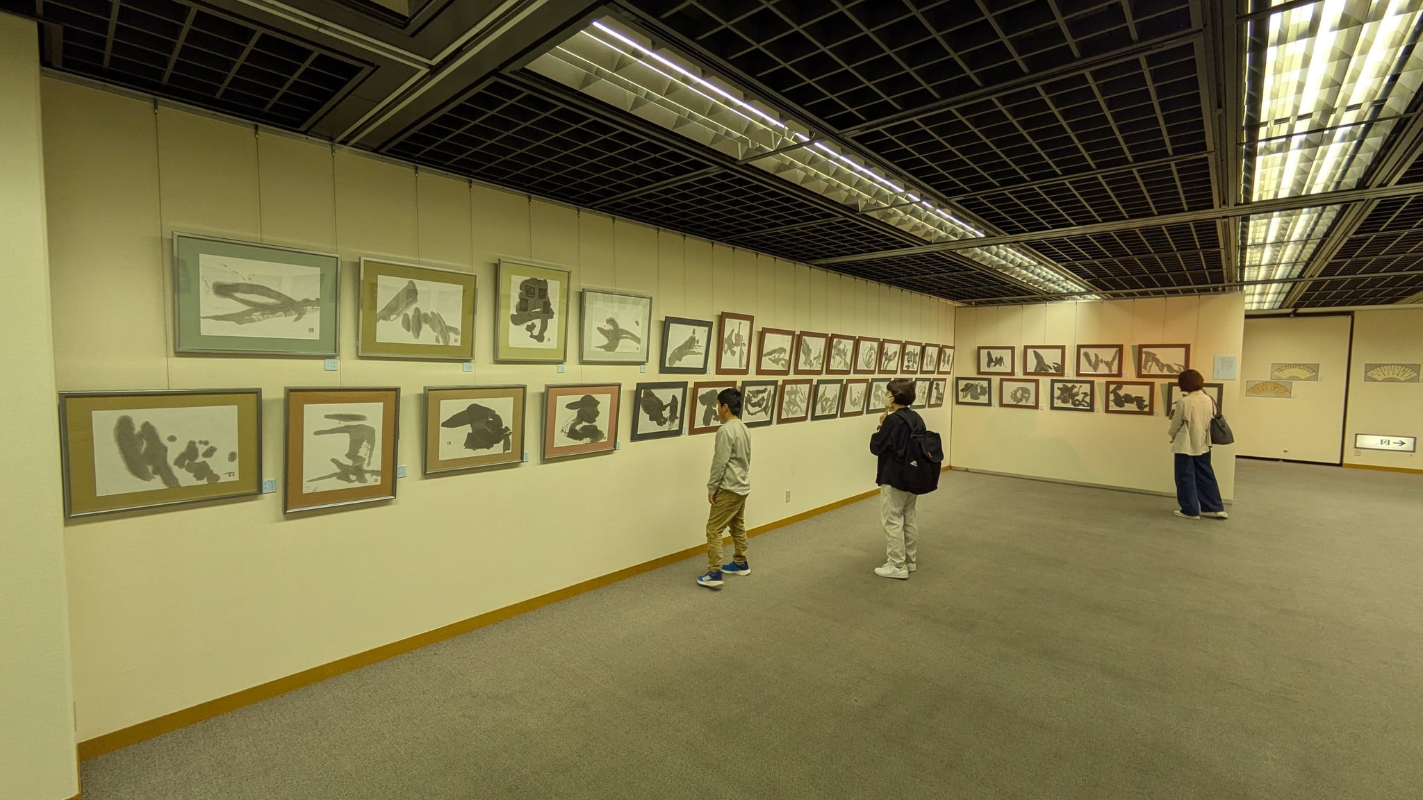 第六十回青藍社展に作品を出展させていただきました。