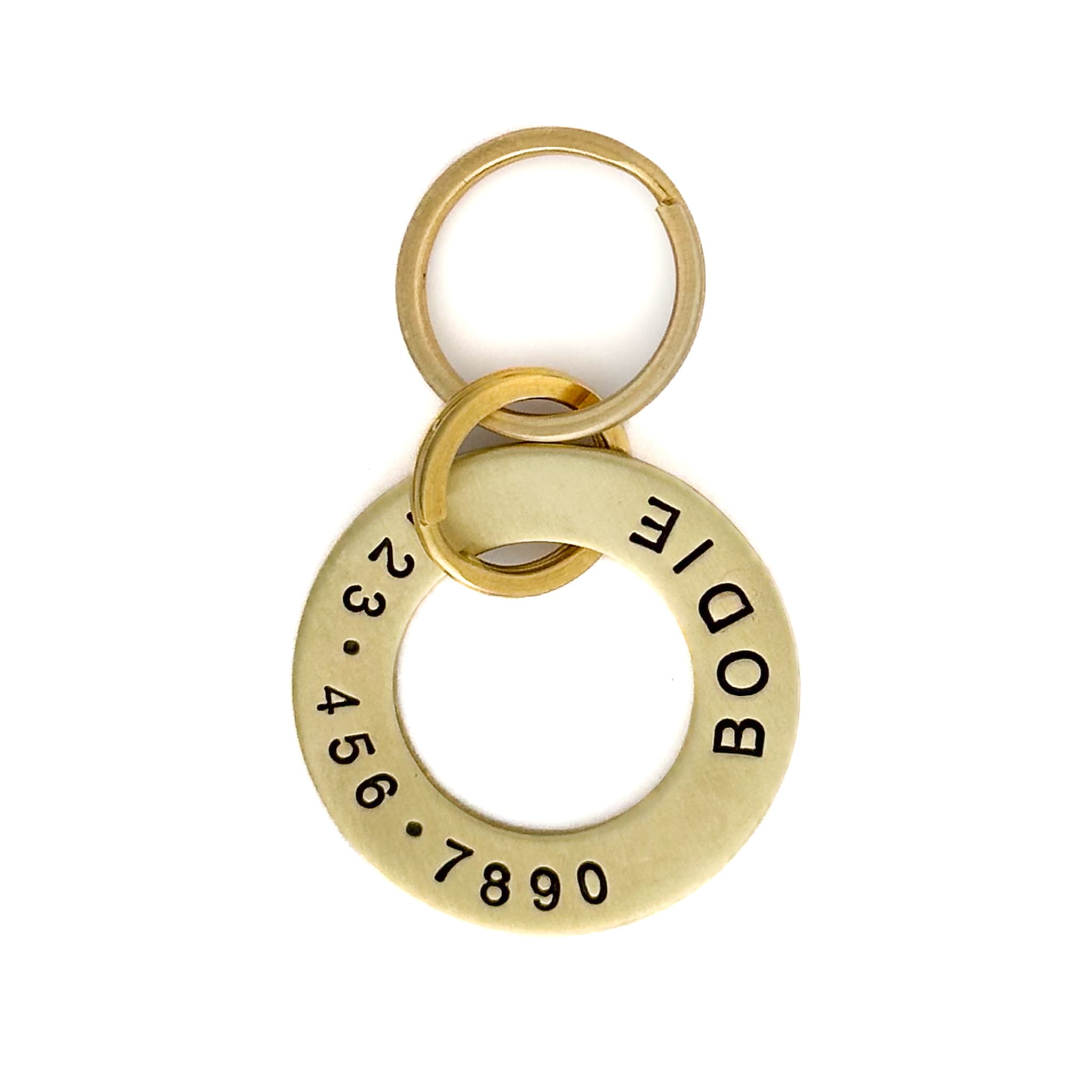 Brass Washer Dog Tag – Noble Rhode