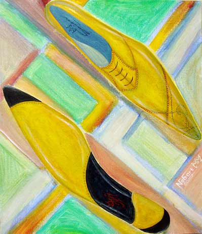 靴（シューズ）の絵画・アート作品［Art of Shoes／イラスト・アート