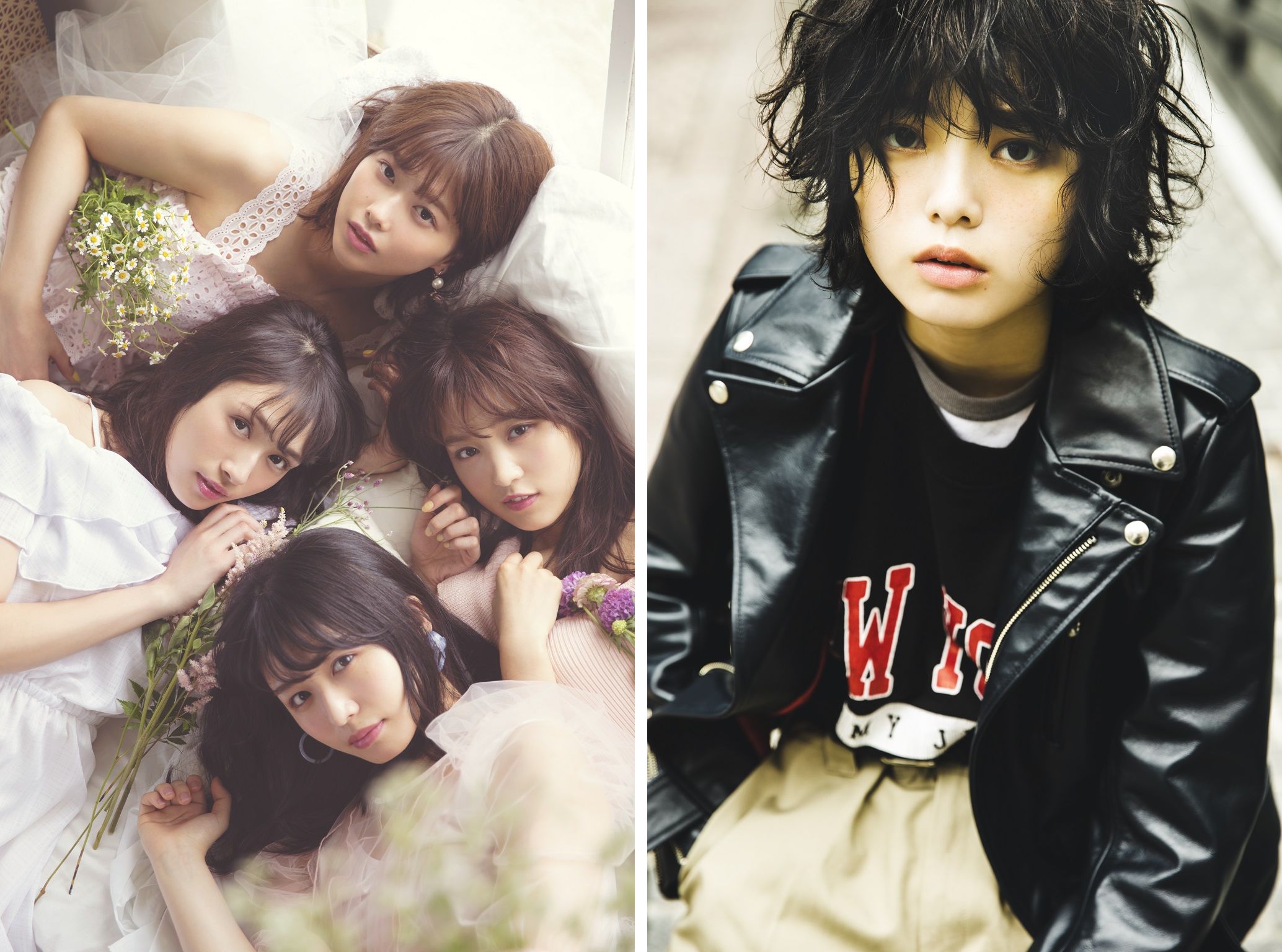 欅坂46、初の公式ブックで全員モデルに 「かわいい欅」と「かっこいい
