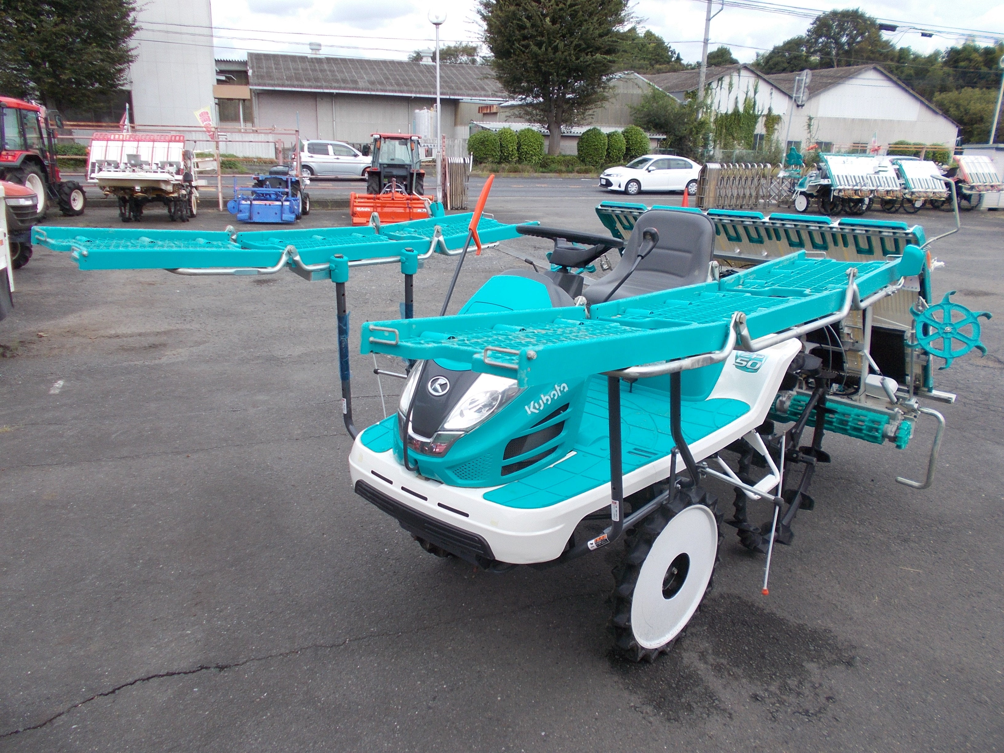クボタ 中古 田植機 ZP50 54時間使用 – 農キング