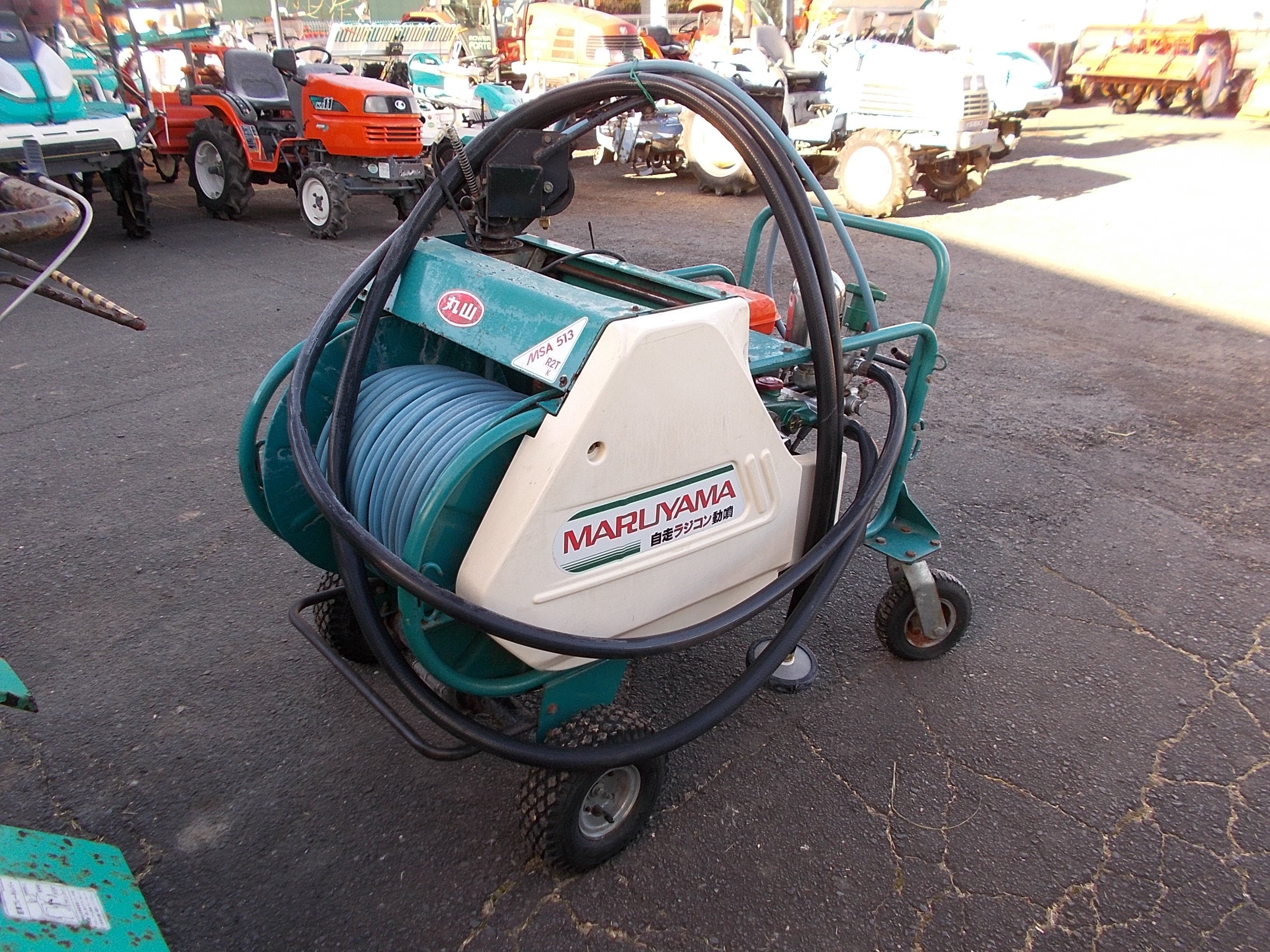 丸山 中古 自走式ラジコン動噴 MSA513R2T-K-1 – 農キング