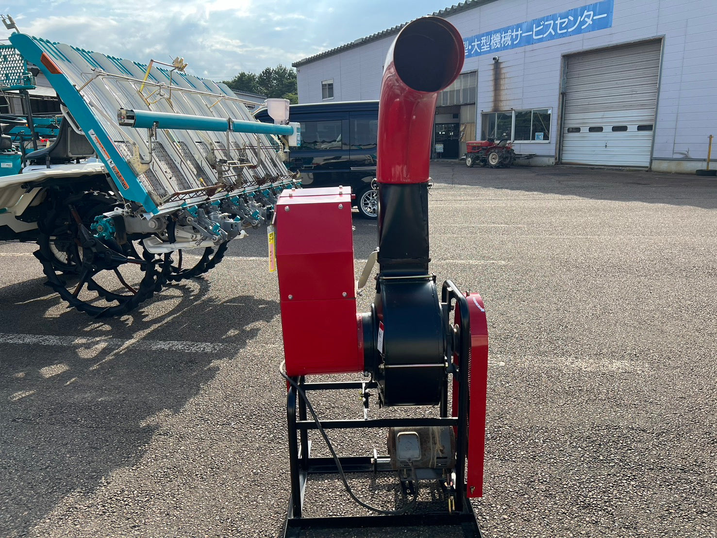 イガラシ 中古 籾殻搬送機【籾摺り機専用】もみがらトップ ＊MT-80F