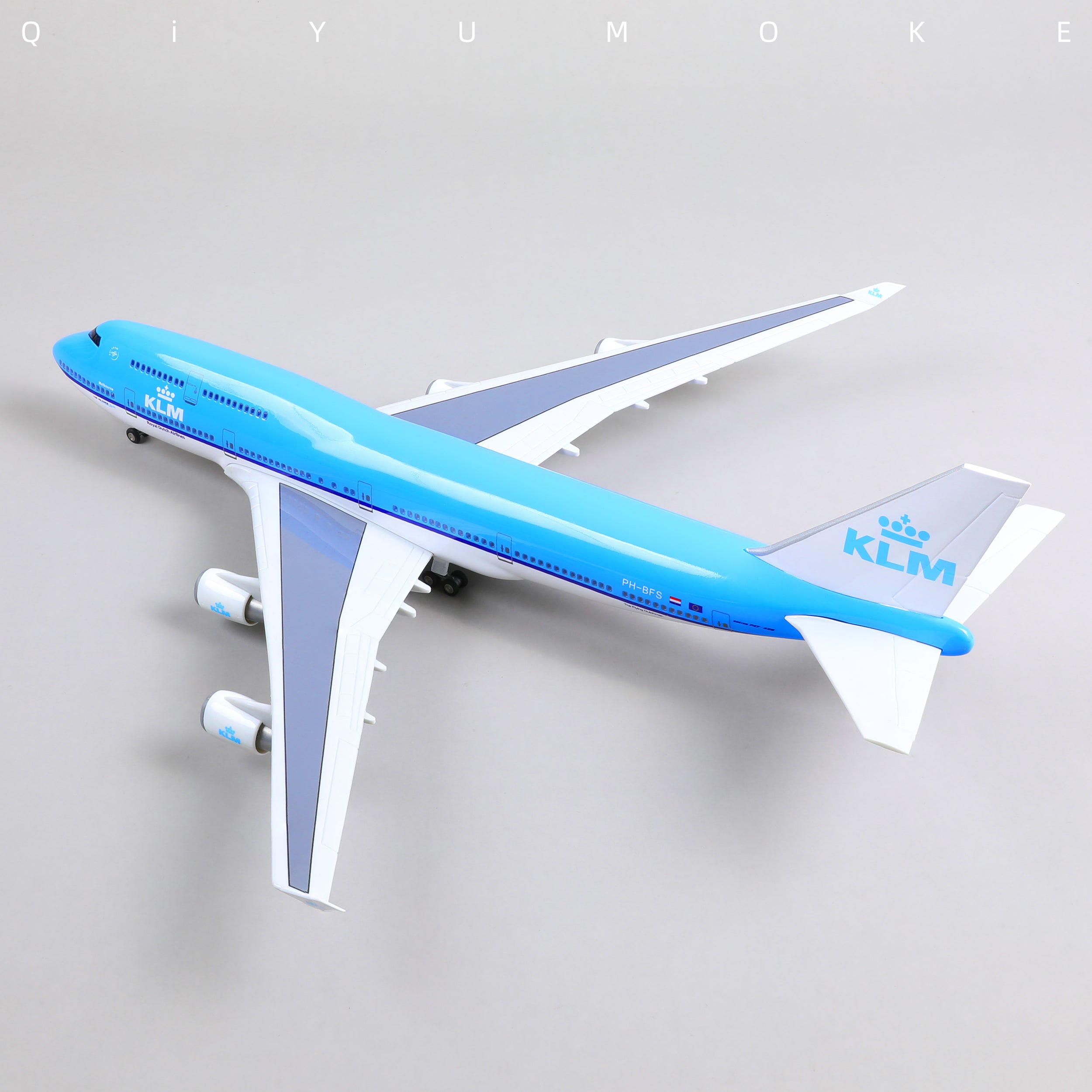 1/160 Boeing 747 KLM Diecast Airplane Model | Finished Jumbo Jet