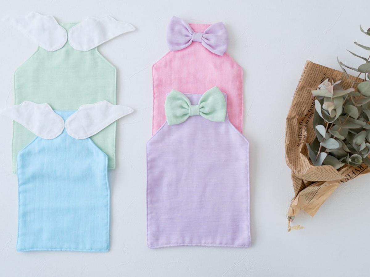 型紙あり！】簡単に作れる赤ちゃん・子ども服用汗とりパッドの作り方