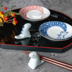 Edo Dinosaur Mamezara Plate & Chopstick Rest Set – Object of Living