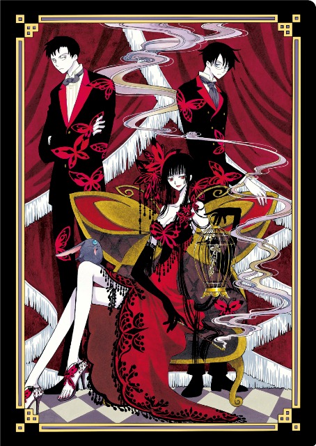 クリアファイルセットB」（4枚入り）に封入される「xxxHOLiC」のクリア