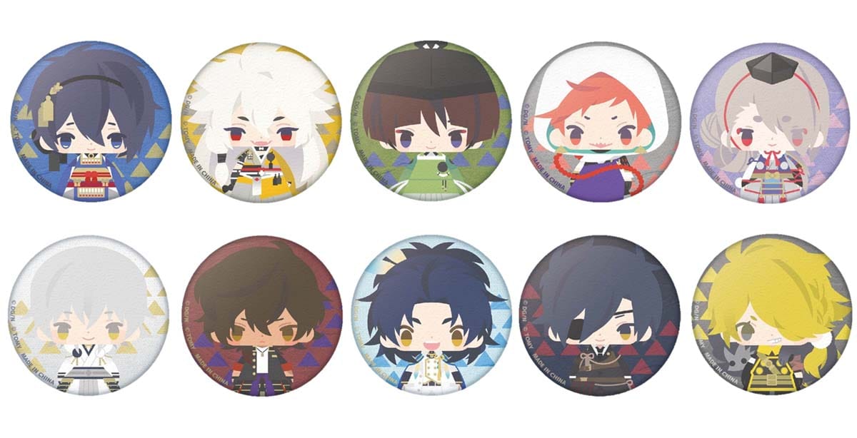 ハイキュー!!」こえだらいず新作に牛若や天童ら全6種、刀剣乱舞缶