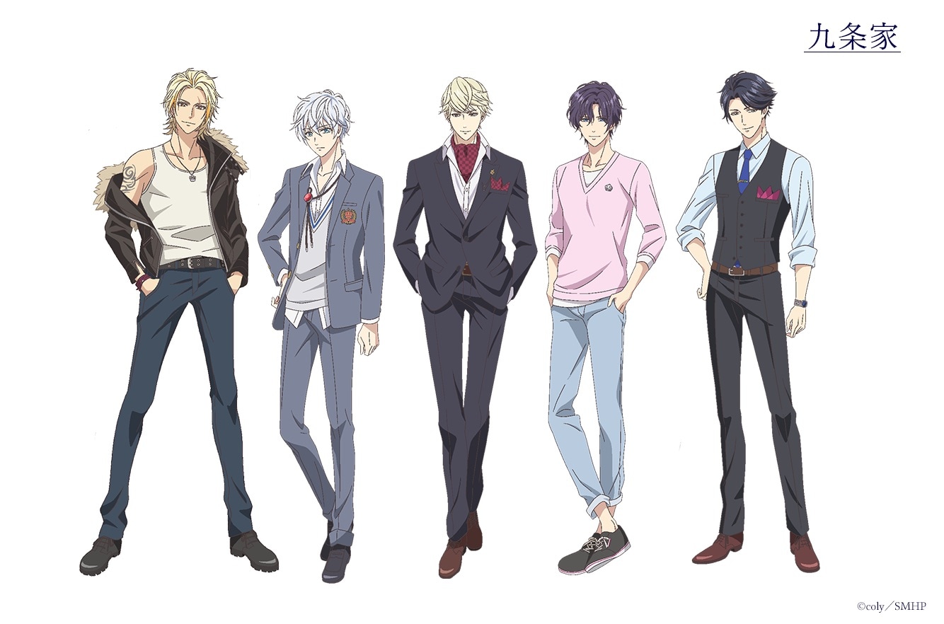 アニメ「スタンドマイヒーローズ」九条家のビジュアル到着、公式