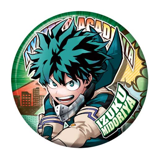 コレクション缶バッジ ヒロアカ展KV Ver.」 (c)堀越耕平/集英社 [画像