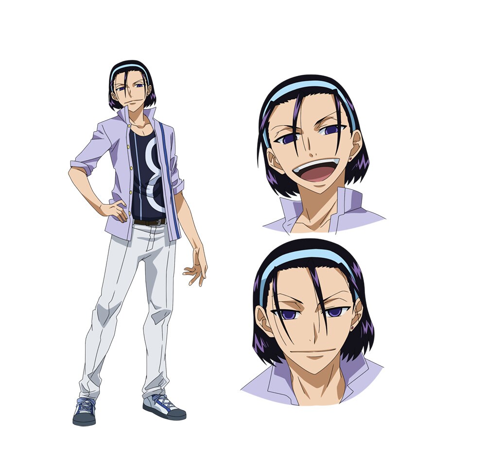 東堂尽八（CV：柿原徹也）のキャラクタービジュアル。 [画像・動画
