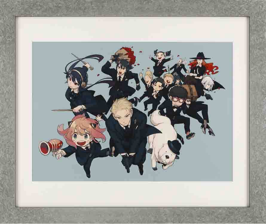 SPY×FAMILY』額装高精細デジタルカラーBA4－JF