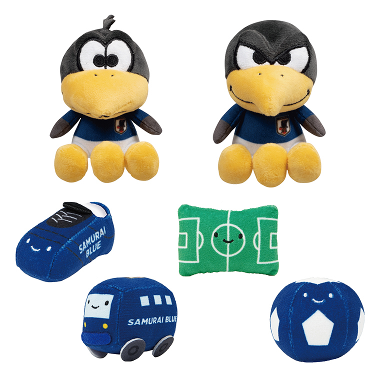 ドラえもん ぬいぐるみ サムライブルー ドラえもんサッカー日本代表