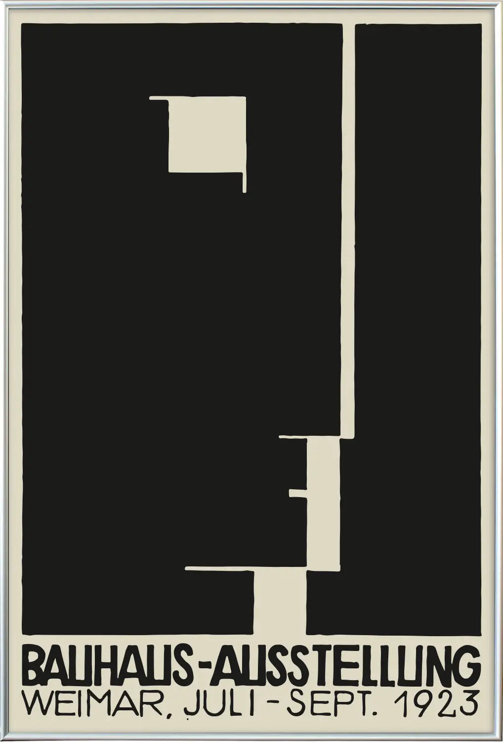 バウハウス ポスター｜Bauhaus-Ausstellung Weimar 1923 展覧会アート