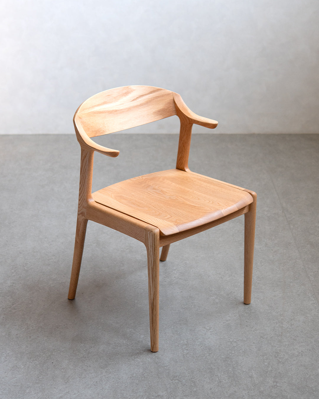 ナガノインテリア ｜ DC354 ARM CHAIR（板座） - レッドオーク