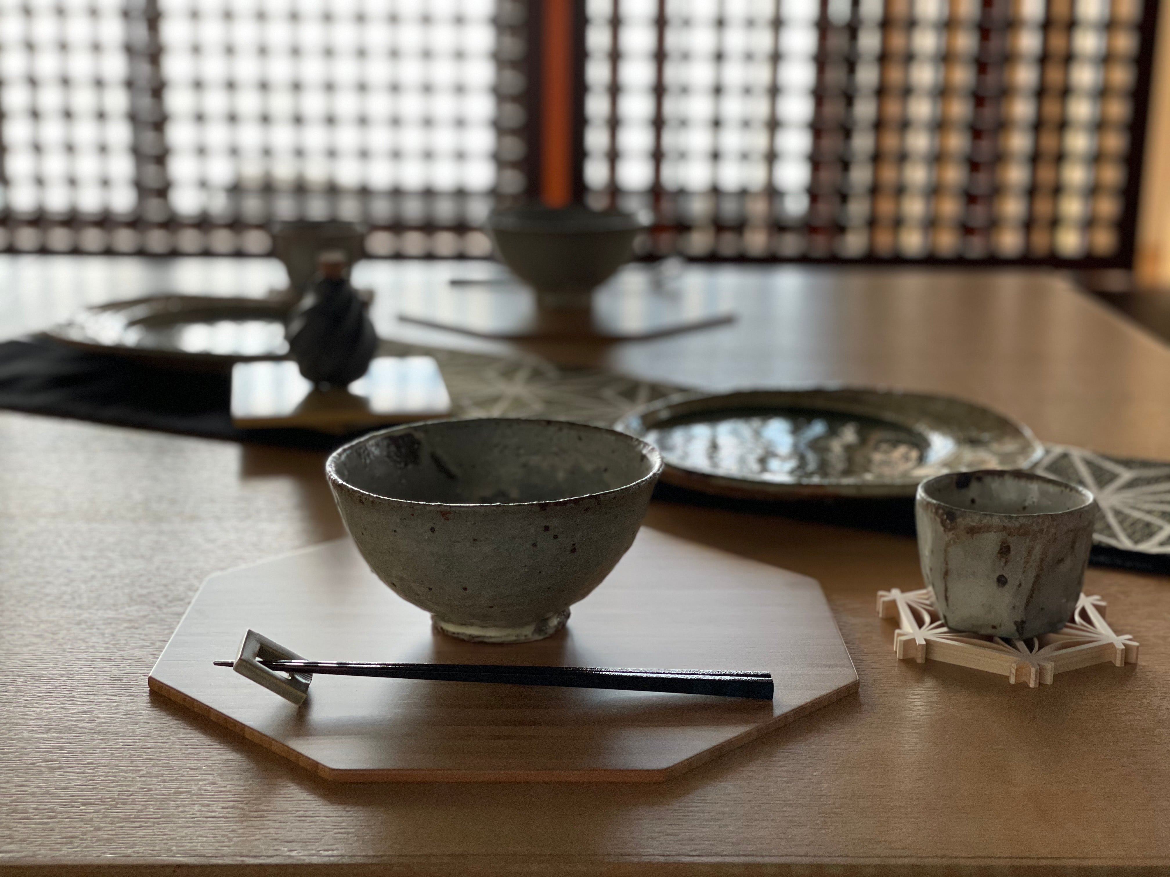 八角形竹折敷 《熾OKIオリジナル商品》 – うつわ 熾/OKI