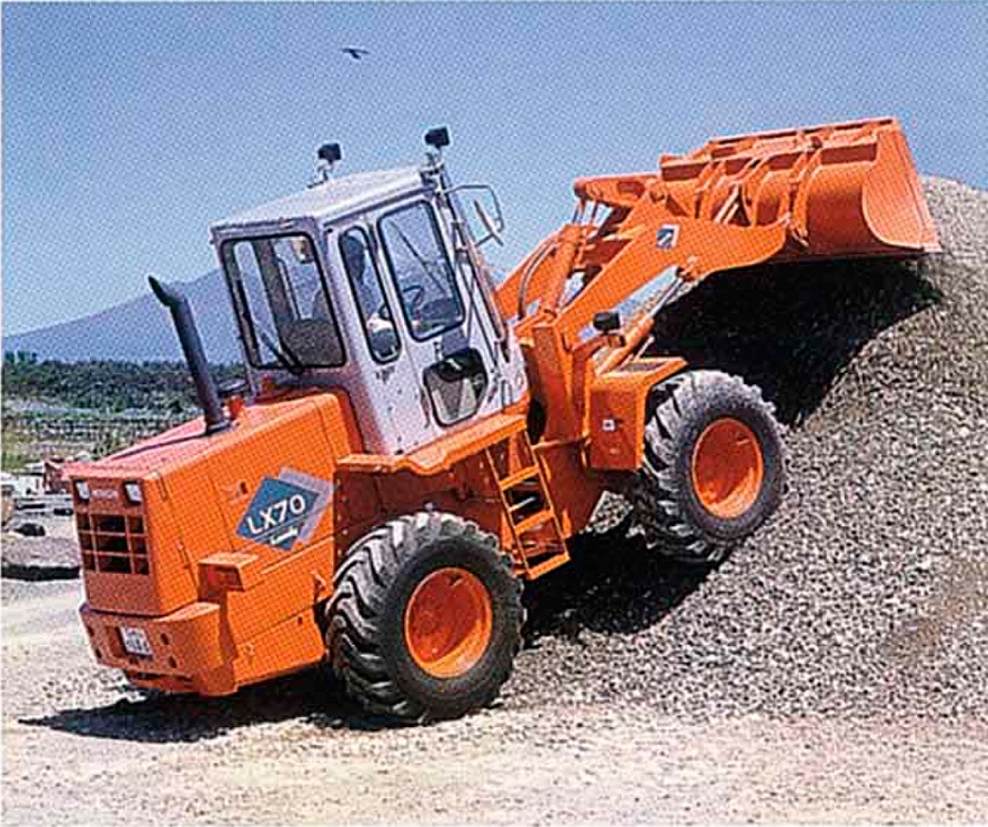 ホイールローダー LX70-2C 1.2m3クラス 取扱商品｜奥村機械｜建設