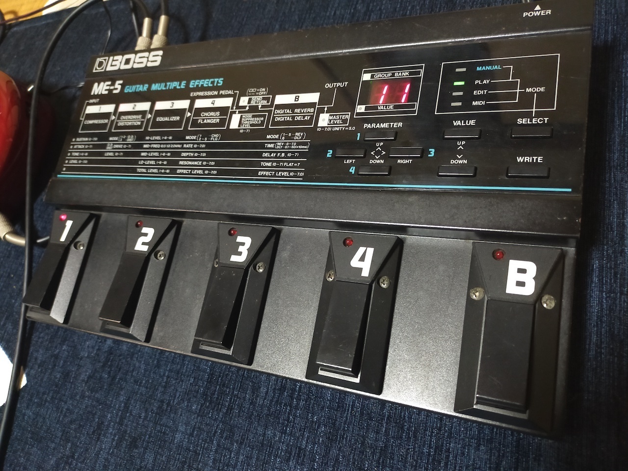 楽器・機材紹介：BOSS ME-5: ok_rock_gtrの作曲・ボカロ・ギターのブログ