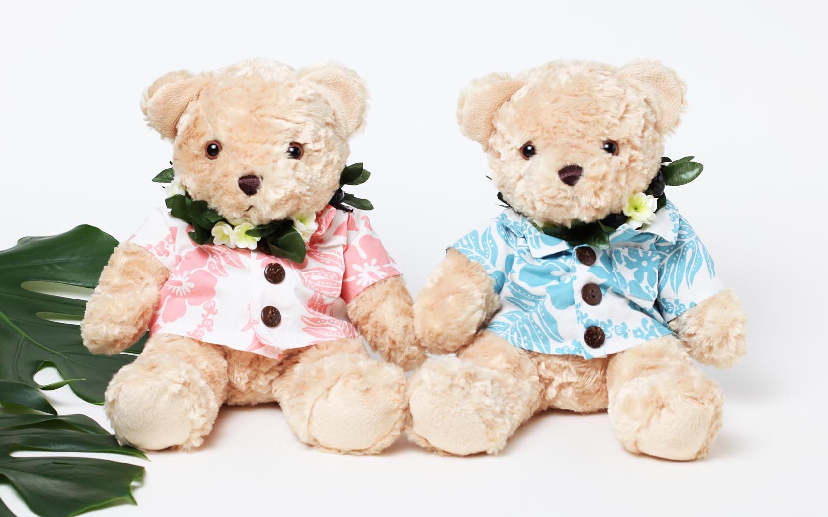 ALOHA BEAR アロハ ベア HAWAIIのぬいぐるみ達
