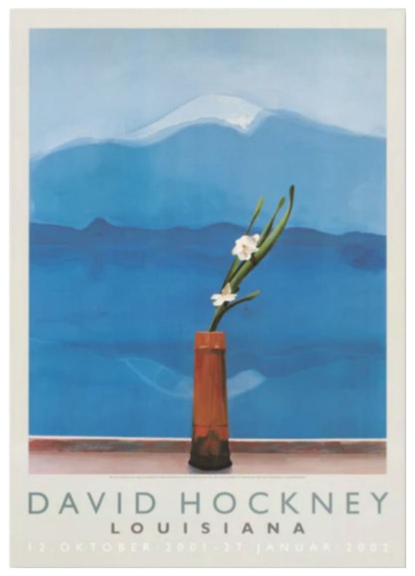 Mt.Fuji and Flowers, 1972 ポスター + オーダーフレーム