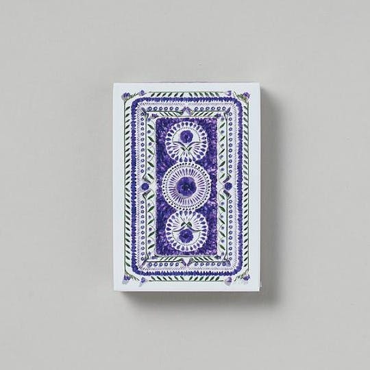 PLAYING CARDS purple (BOOK TYPE)：吉田ユニ | OIL - 現代アート