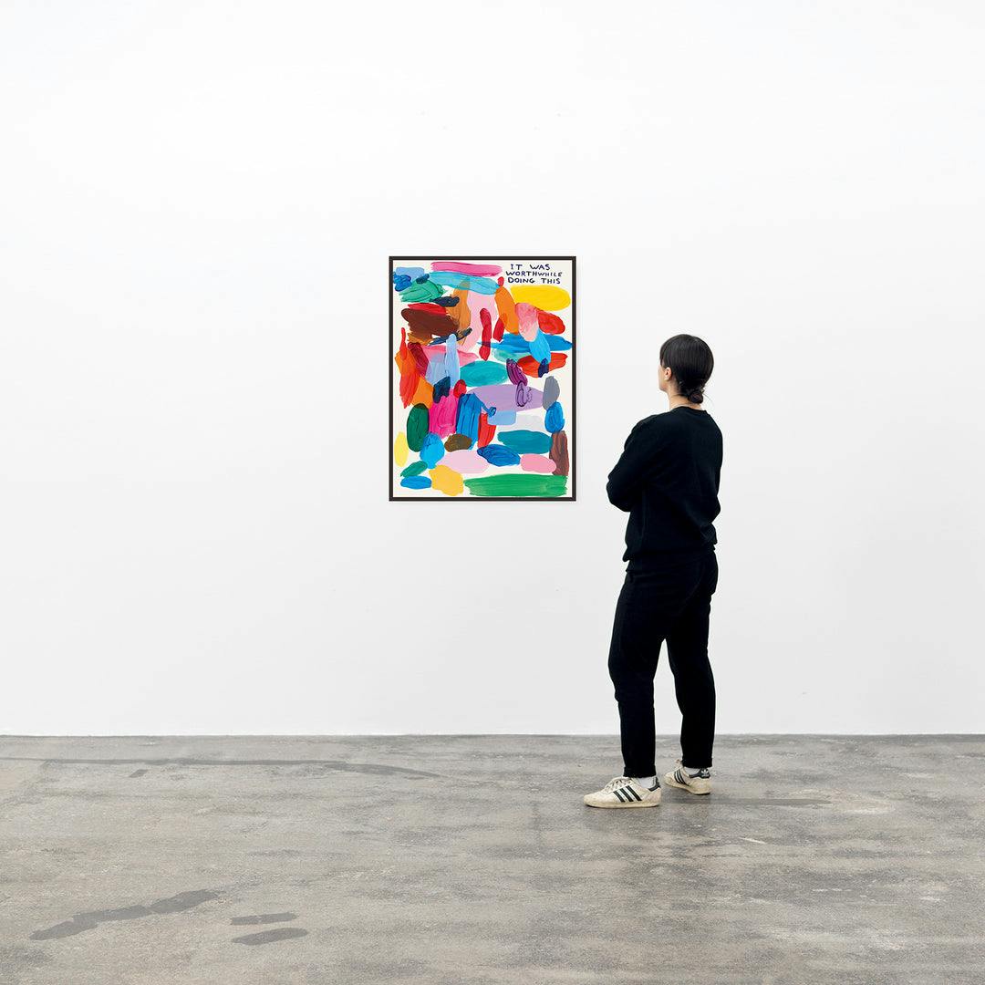 David Shrigley / It was worthwhile doing this：デイヴィッド