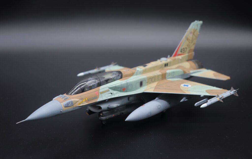 完成品】 ハセガワ 1/48 F-16I Sufa イスラエル空軍 JMC電撃ホビー