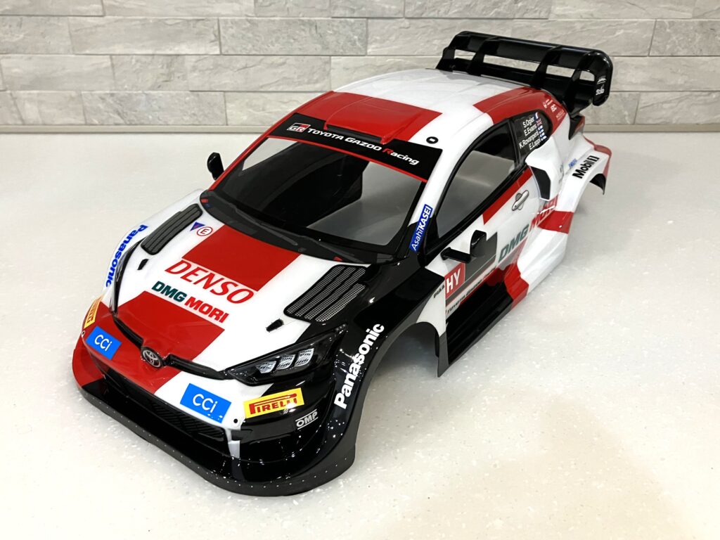 製作記】1/10 トヨタ ガズー レーシング WRT/GR ヤリス ラリー1