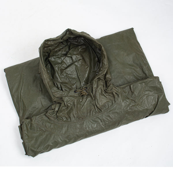 Original 1963 Dated Vietnam War US Army Rubberised Poncho – Omega