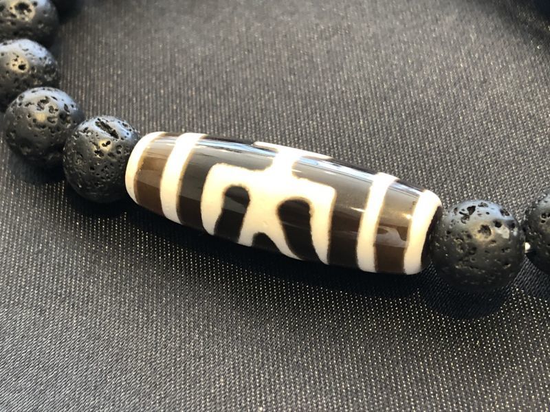 エネルギーを高め、努力が報われ目標達成出来る！大人天珠＆溶岩石