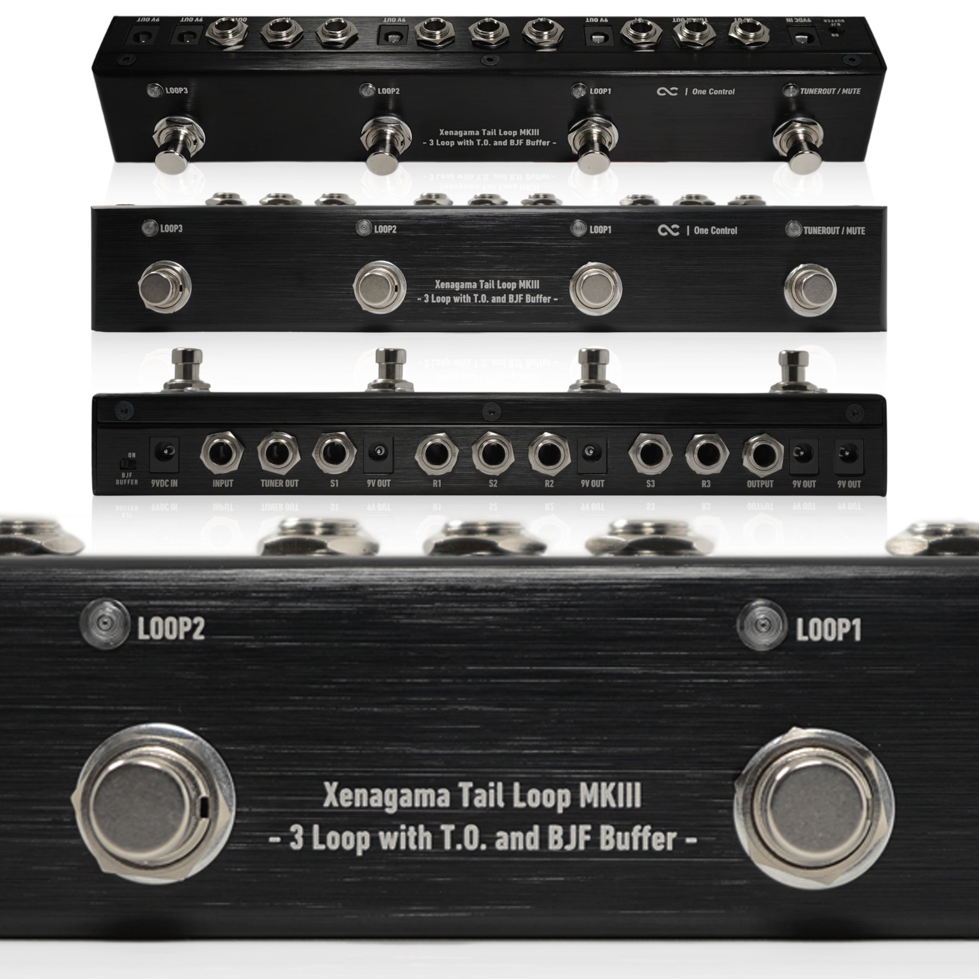 One Control REVERB DELAY OVERDRIVE 3点セット One Control REVERB