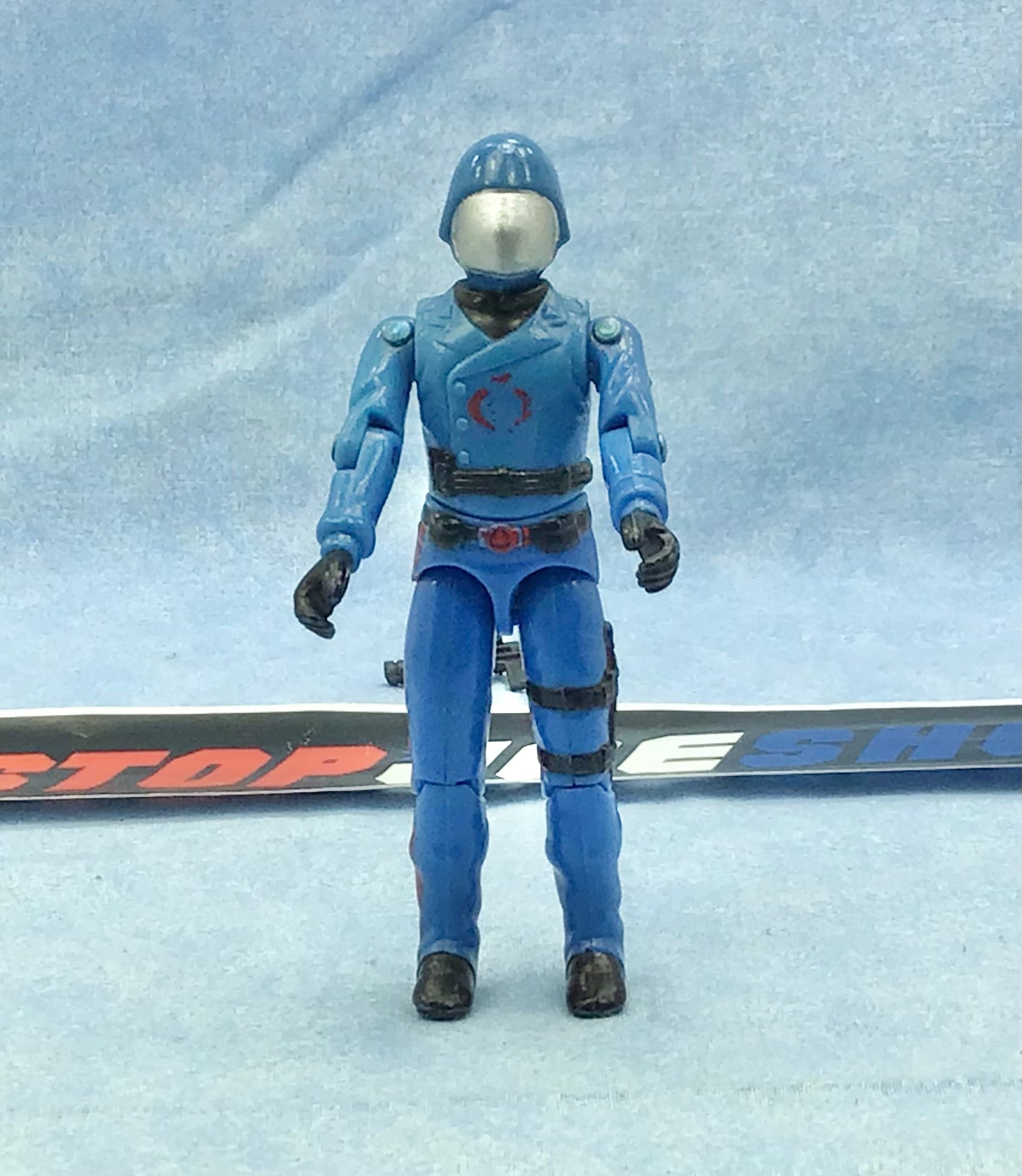 1982 VINTAGE ARAH G.I. JOE COBRA COMMANDER V1 ENEMY LEADER MAIL IN