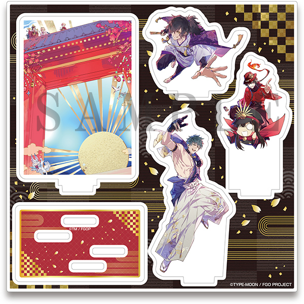 Fate/Grand Order 先崎真琴描き下ろしイラスト使用 カルデア福男セット