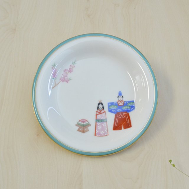 月ごよみ】中皿（銘々皿）5枚セット|有田焼の老舗-香蘭社オンライン
