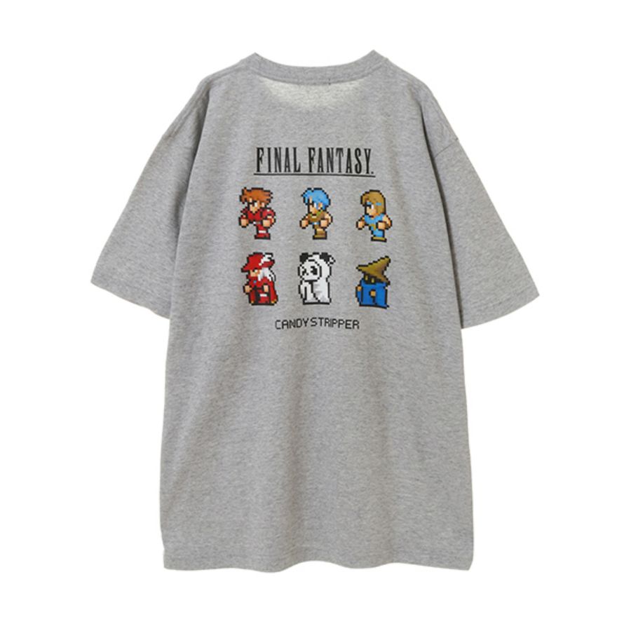 ピクセルリマスター ファイナルファンタジー Tシャツ(BLACK)｜ Candy