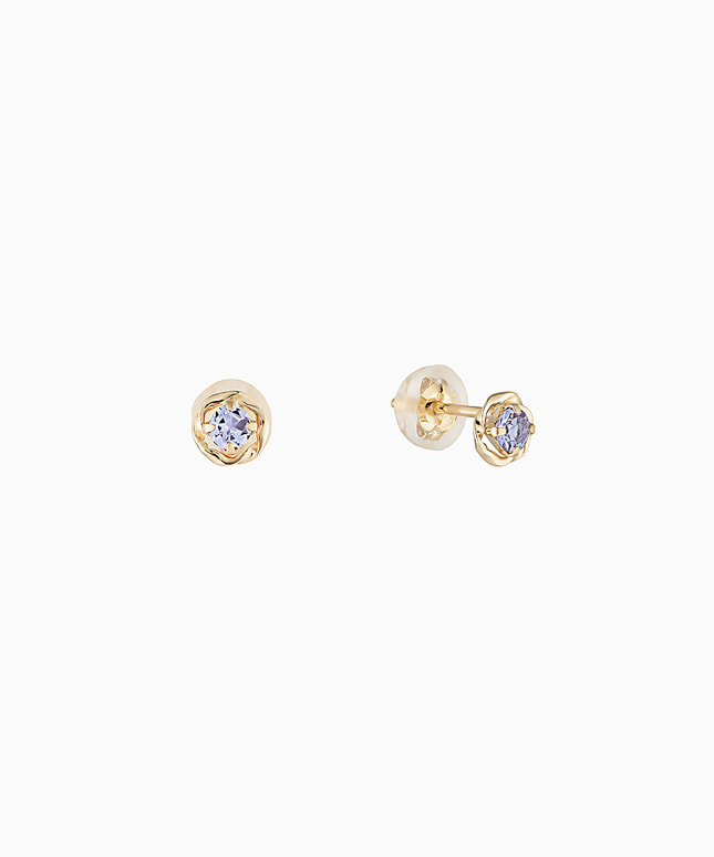 K10YG/K18YG タンザナイト ピアス|festaria Online Shop(フェスタリア