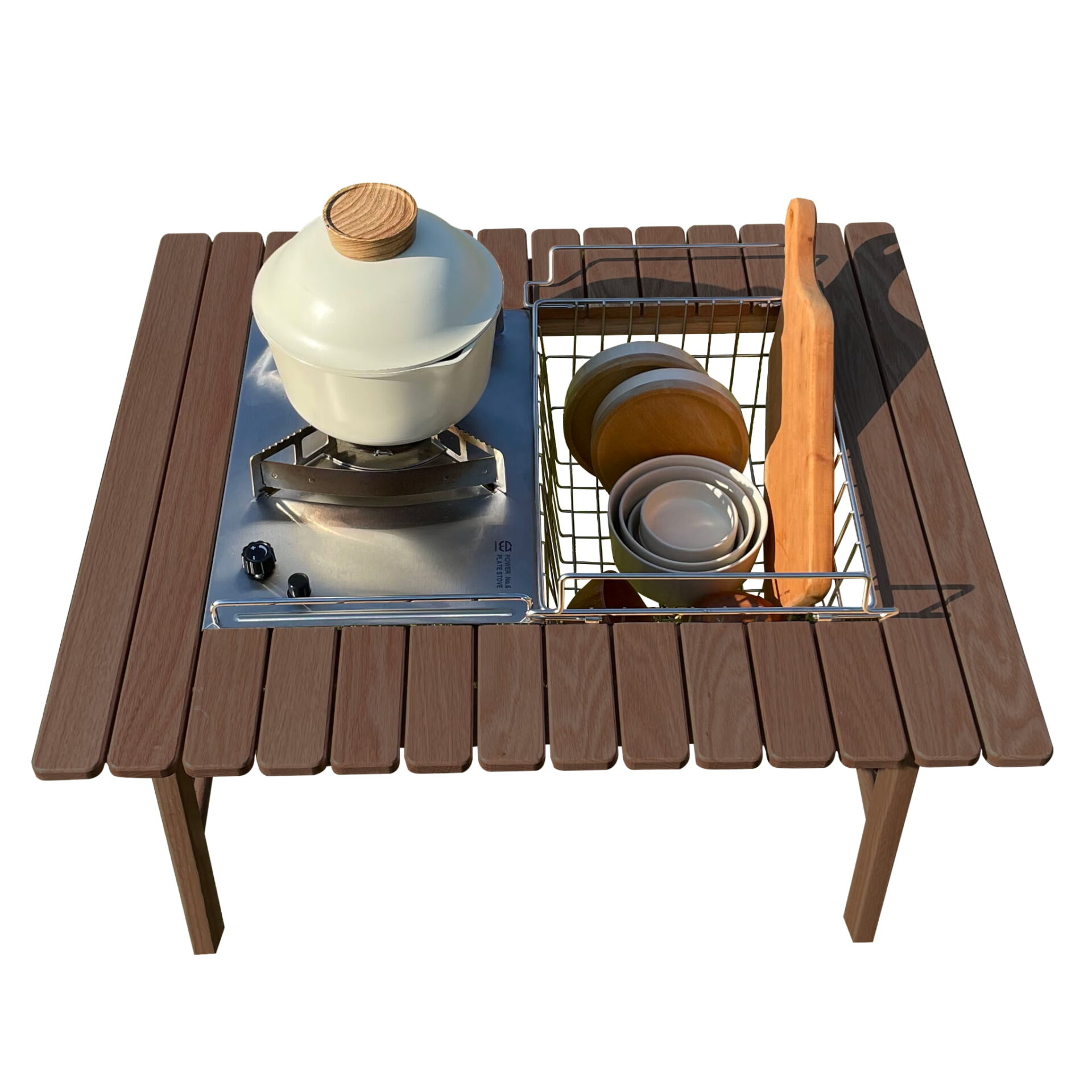 Wood LoveTable ウッドラブテーブル | ON:PING | 韓国発キャンプ